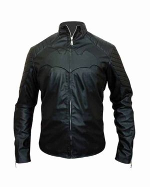 Christian Bale Batman Begins Leather jacket