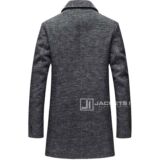 Male Casual Winter Thick Cotton Wool Fabric Coat In Trendy Fashion